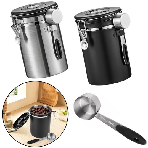 Kaffeedose luftdicht edelstahl - kaffeedose,