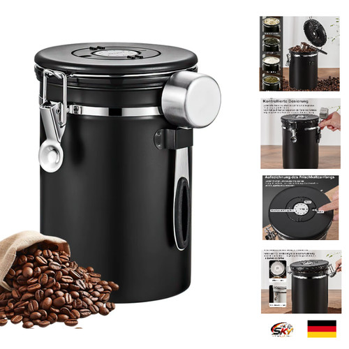 Kaffeedose edelstahl 2800 - edelstahl, ml