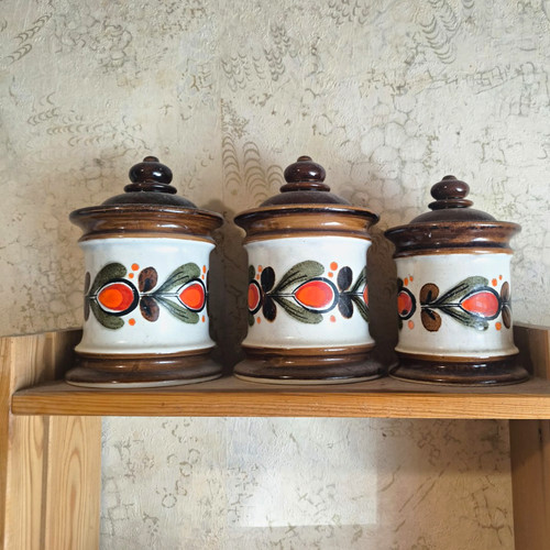 Vintage vorratsdosen set - vintage,