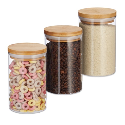 Vorratsdosen glas - 6x,