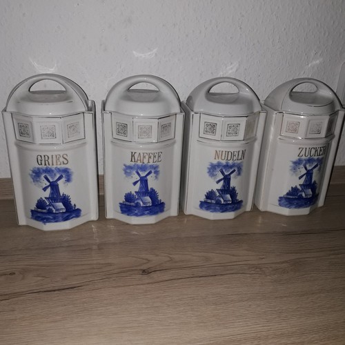 Vorratsdosen porzellan alt ddr - alt,