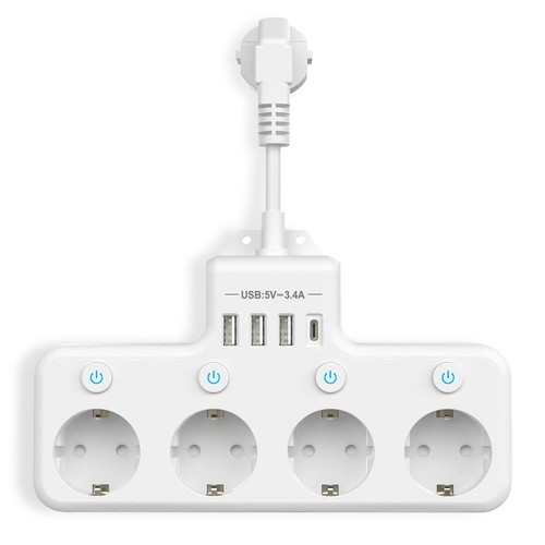 Steckdosenleiste mit usb - mit,