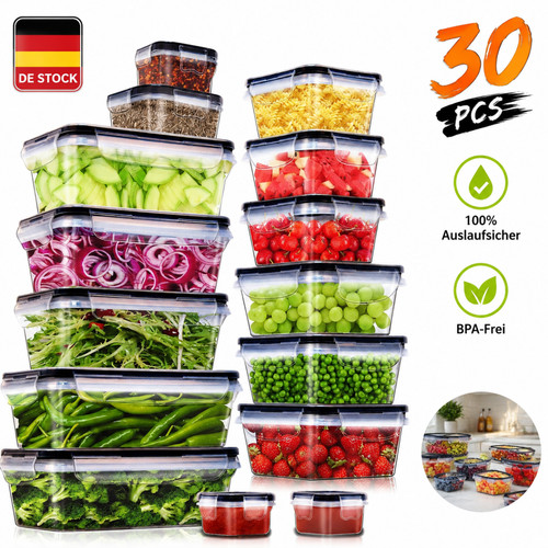 Frischhaltedosen 30er set - frischhaltedosen,
