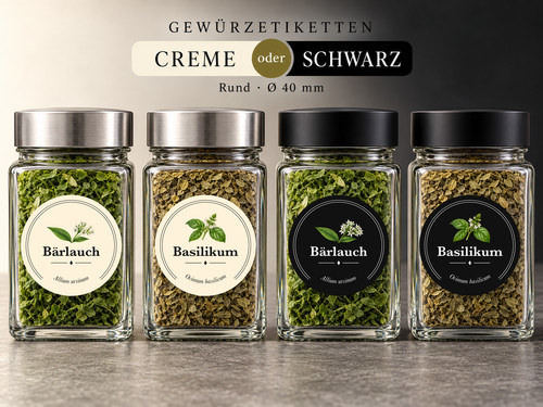 140 gewürzetiketten aufkleber - 140,