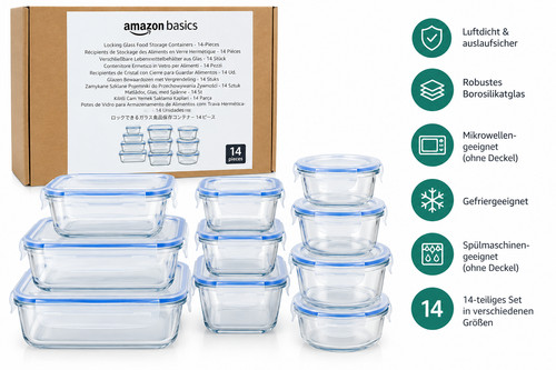 Amazon basics glas - amazon,
