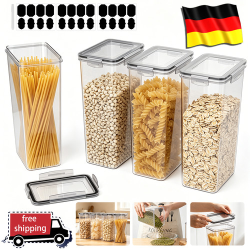 4er vorratsdosen set - 4er, 2,8l