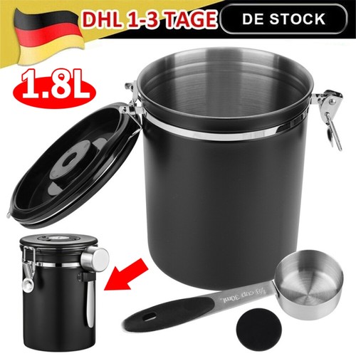 Kaffeedose edelstahl für - 1.8l,