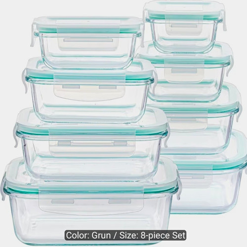 Tlg glas vorratsdosen set - glas, vorratsdosen-set