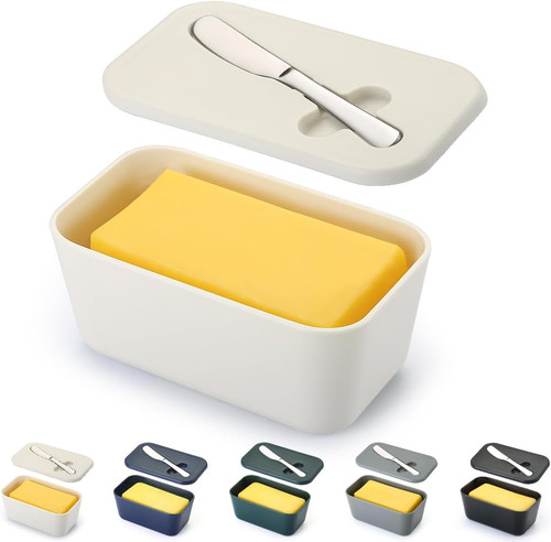 Butterdose mit deckel für - butterdose,