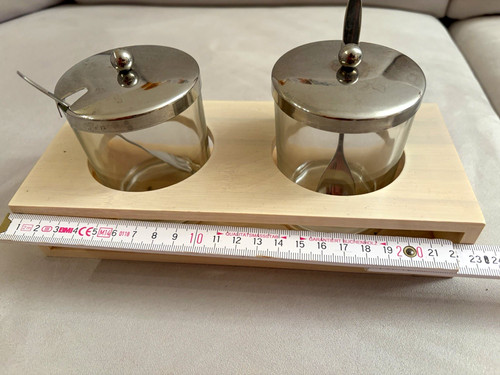 Glas vorratsdosen rund mit - glas,