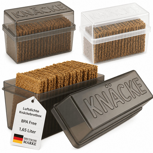 Knäckebrot dosen 2er set - knäckebrot,