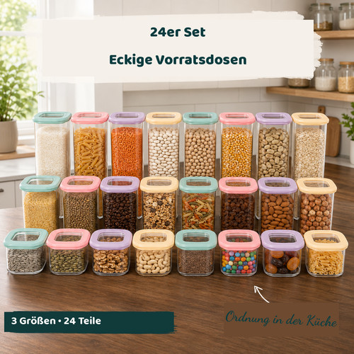 Teilig vorratsdosen set mit - vorratsdosen,