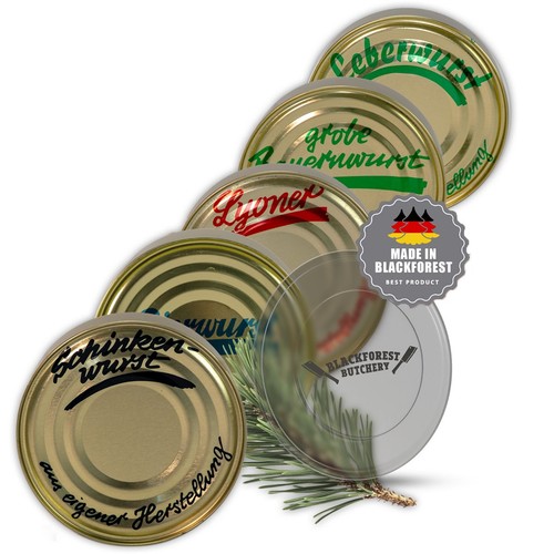 Sortiment wurstdosen 400g - wurstdosen, x